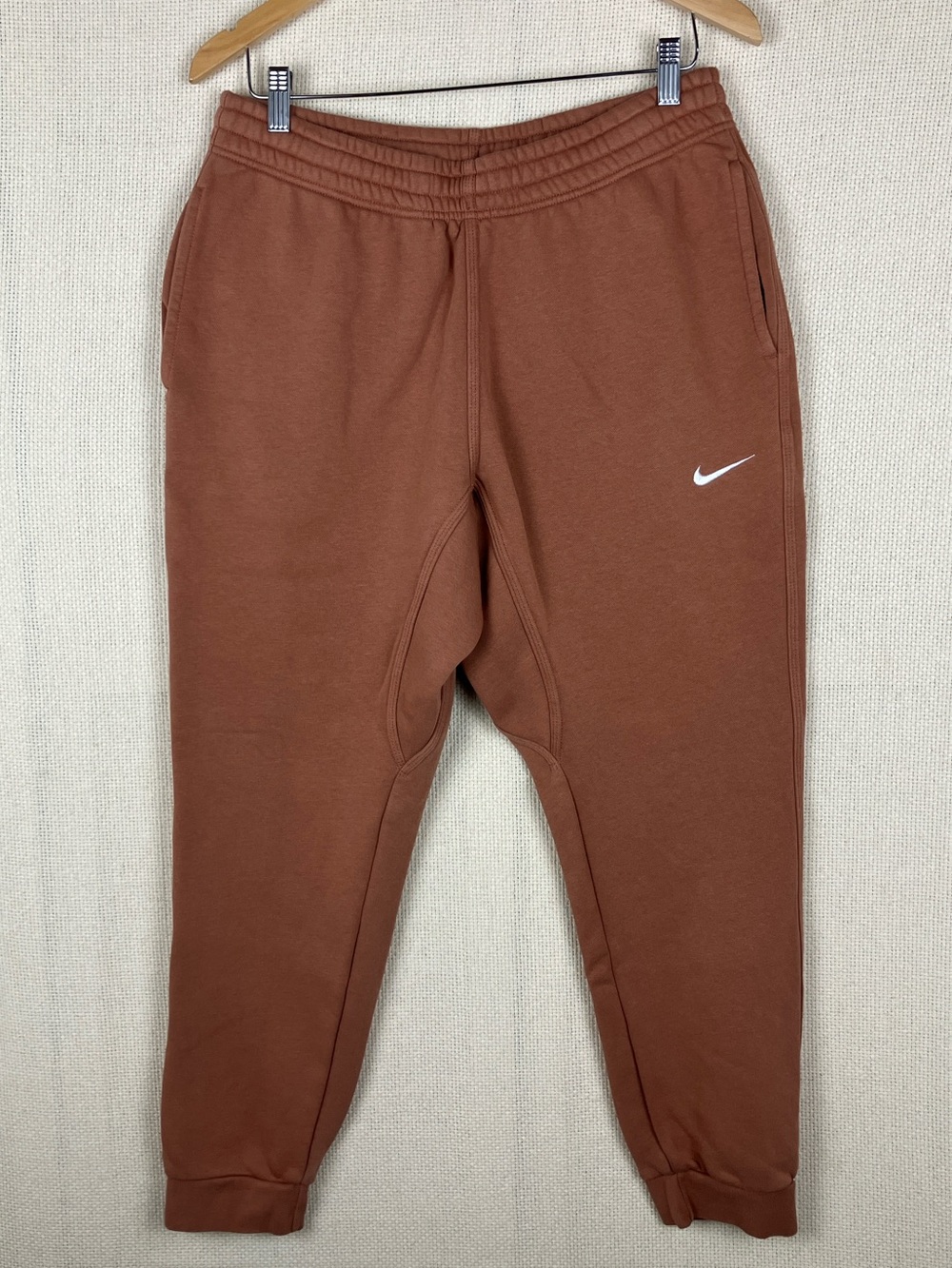 Nike Men's Fleece Sweatpants Joggers Swoosh Large